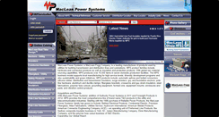 Desktop Screenshot of macleanpower.com